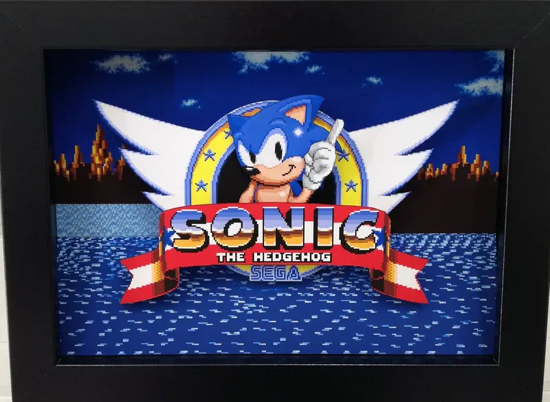 Sonic The Hedgehog Diorama 1