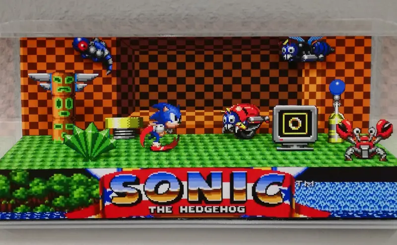 Sonic The Hedgehog Panoramic Cube 1