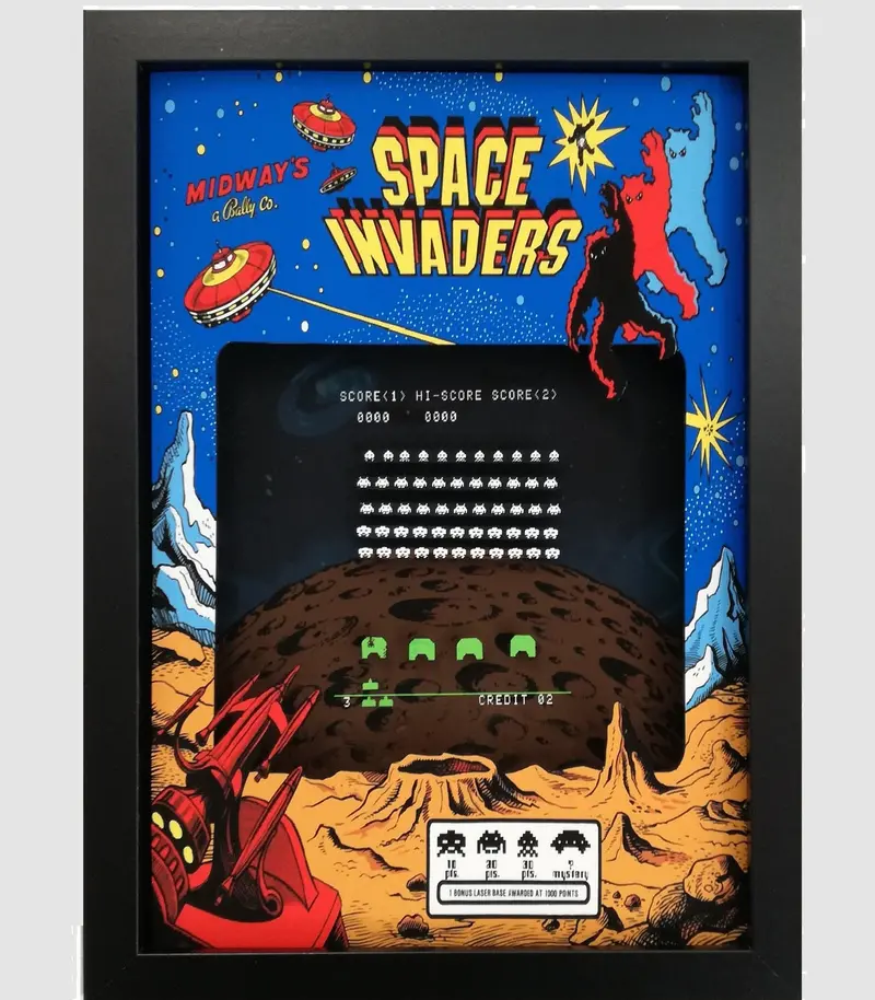 Space Invaders Diorama 1