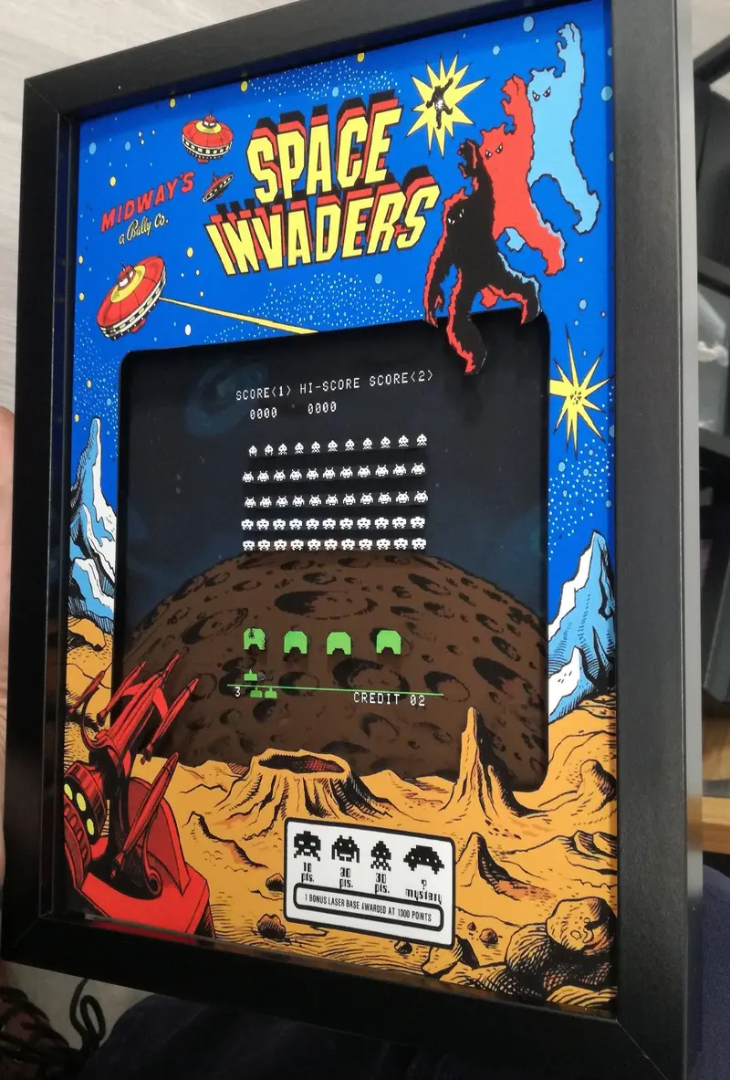 Space Invaders Diorama 2