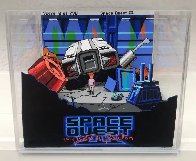 Space Quest Iii Cubic Diorama 1