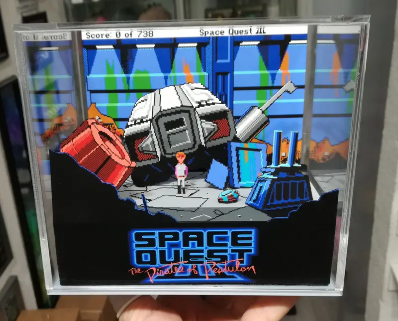Space Quest Iii Cubic Diorama 2