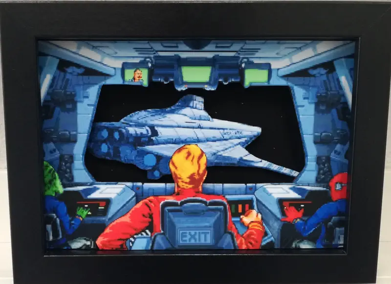 Space Quest V Diorama 1