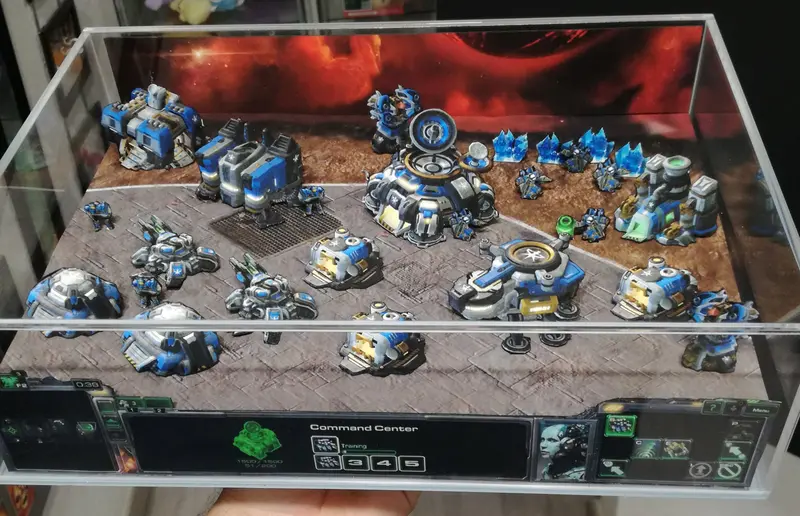 Starcraft Ii Mega Cube Diorama 1