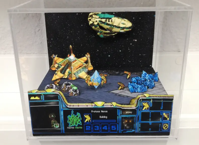 Starcraft Protoss Cubic Diorama 1