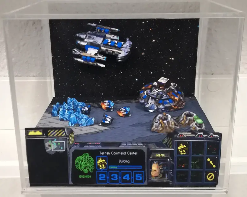 Starcraft Terran Cubic Diorama 1