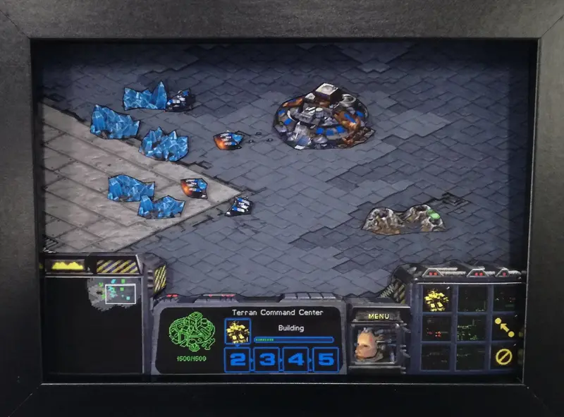 Starcraft Terran Diorama 1