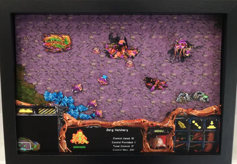 Starcraft Zerg Diorama 1