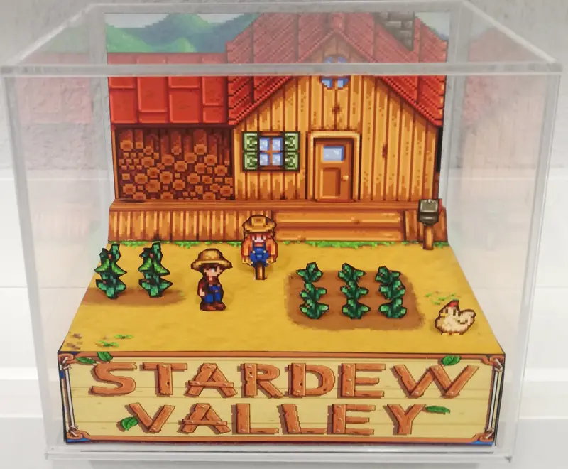 Stardew Valley Cubic Diorama 1