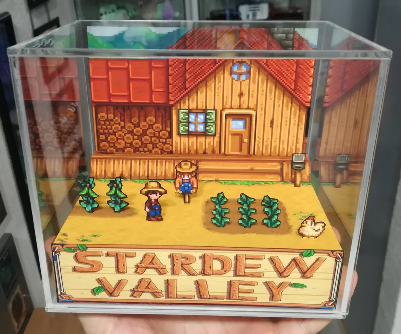 Stardew Valley Cubic Diorama 2