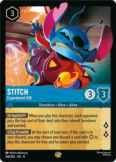 Stitch - Experiment 626 (166/204) [Reign Of Jafar] 1