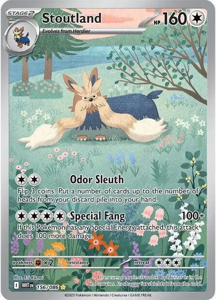 Stoutland (156/086) [Scarlet & Violet: White Flare] 1