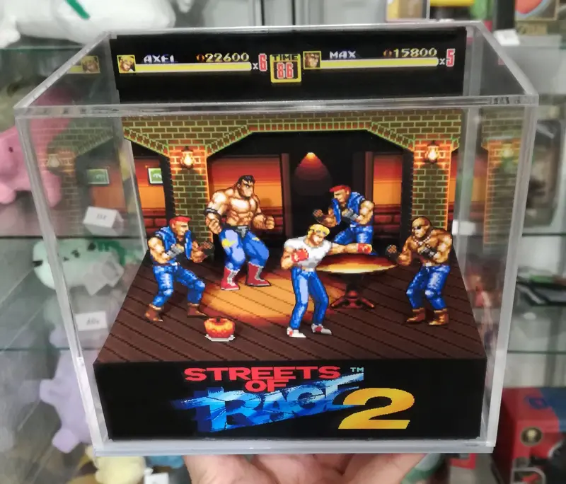 Streets Of Rage 2 Cubic Diorama 2