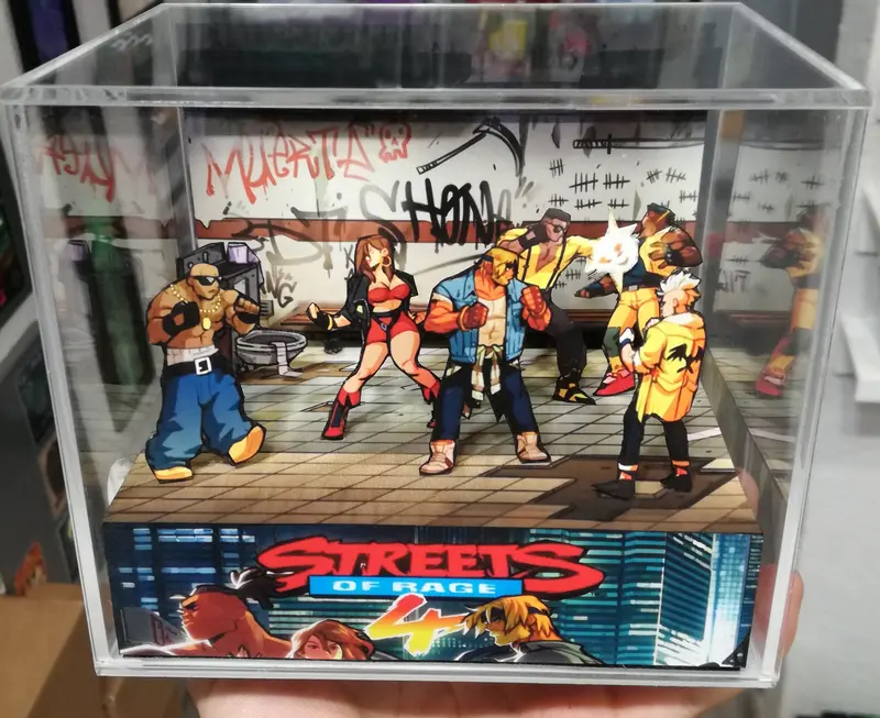 Streets Of Rage 4 Cubic Diorama 2