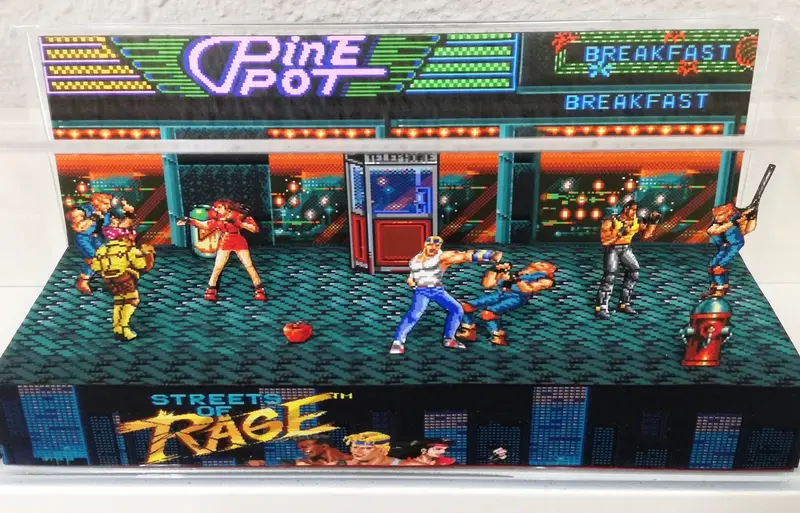 Streets Of Rage Panoramic Cube 1