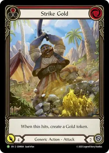 Strike Gold (Red) [Gem064] (Gem Pack 2) 1