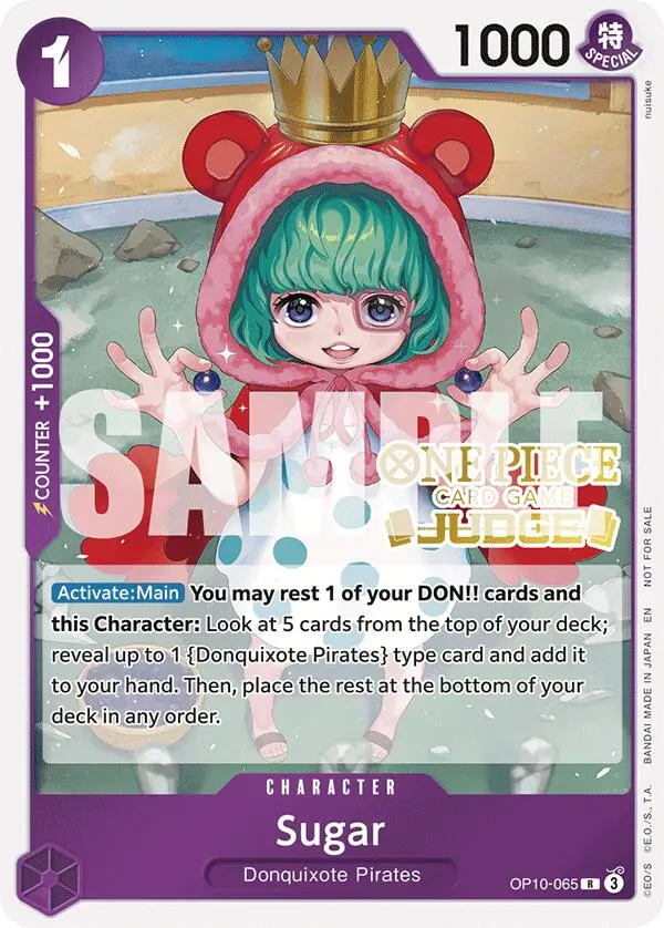 Sugar (Judge Pack Vol. 6) [One Piece Promotion Cards] 1