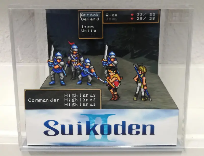 Suikoden 2 Cubic Diorama 1