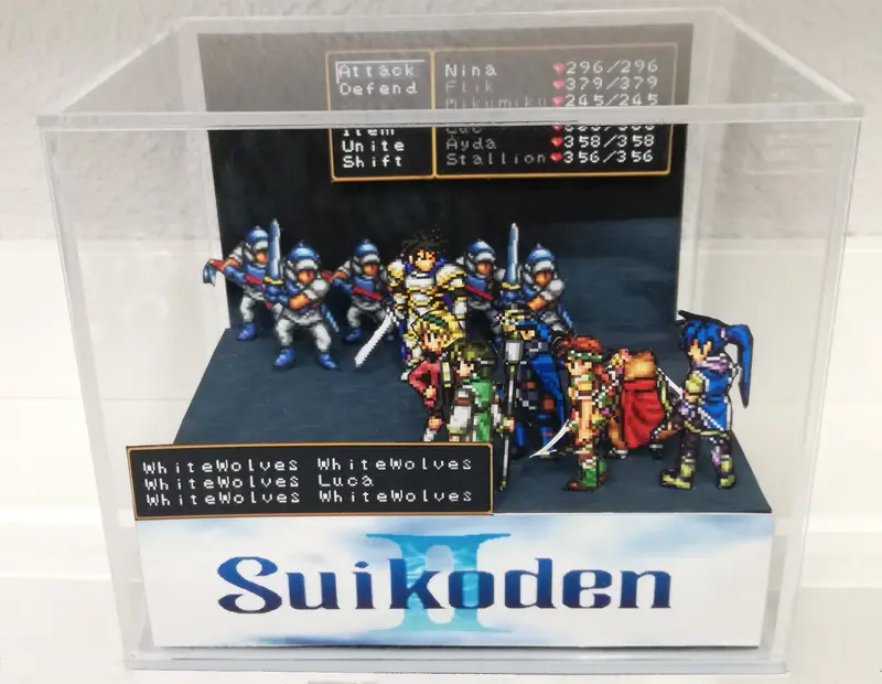 Suikoden 2 Luca Battle Cubic Diorama 1