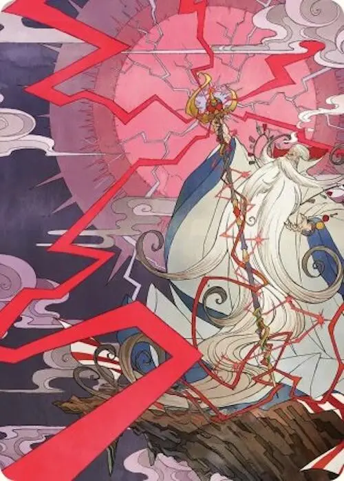 Summon: Esper Ramuh Art Card [Final Fantasy Art Series] 1
