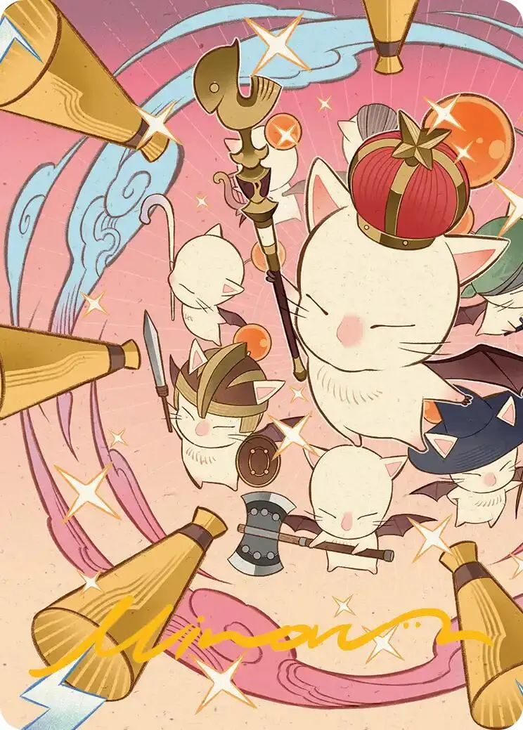 Summon: Good King Mog Xii Art Card (Gold-Stamped Signature) [Final Fantasy Art Series] 1