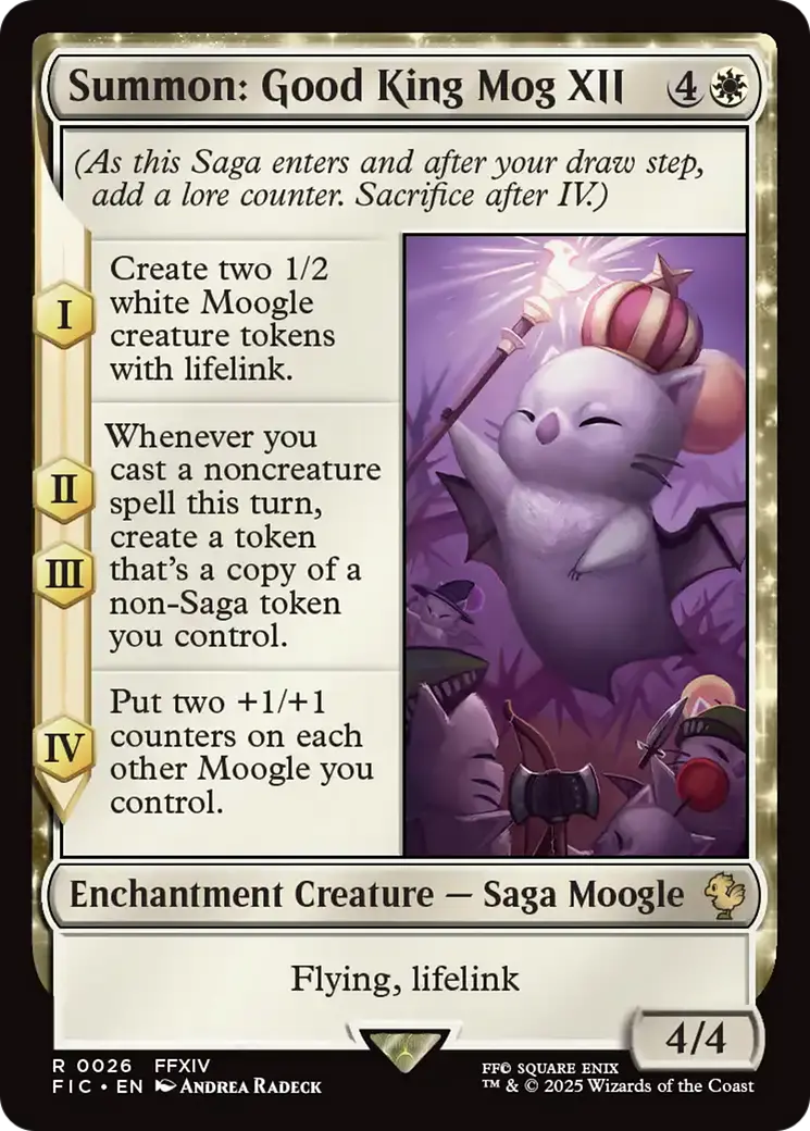 Summon: Good King Mog Xii [Final Fantasy Commander] 1