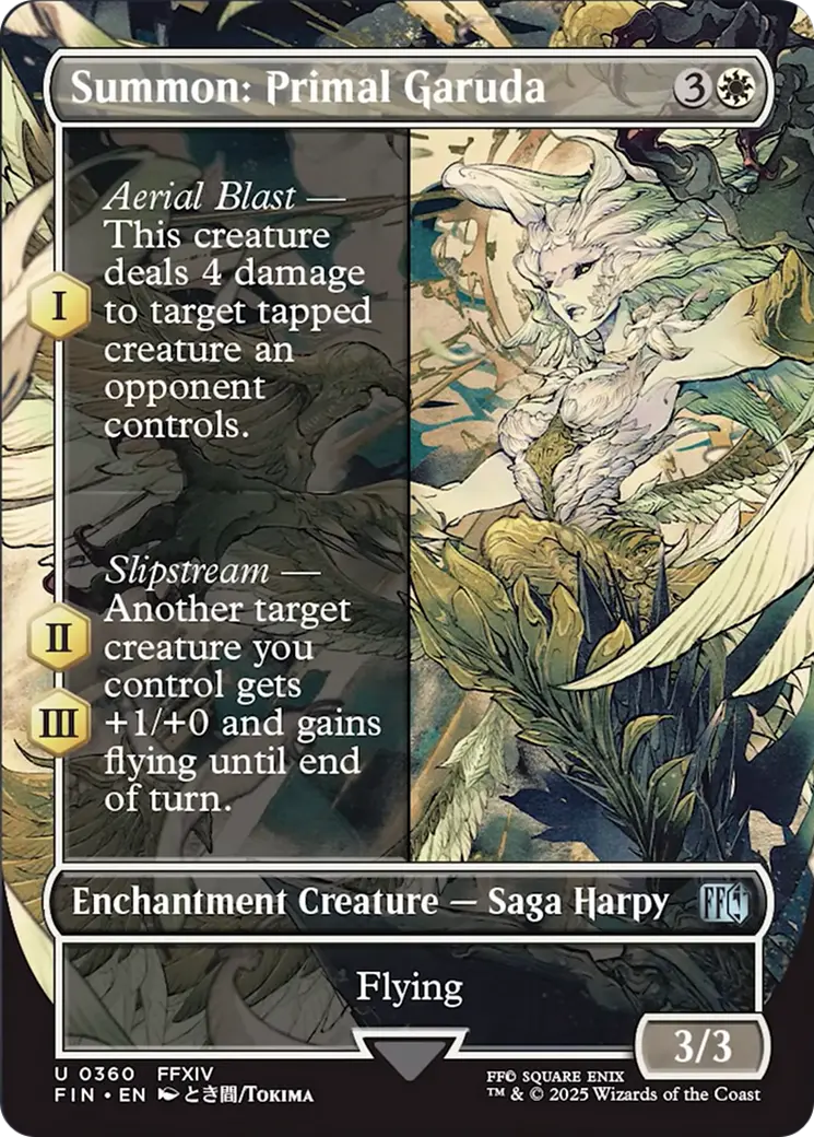 Summon: Primal Garuda (Borderless) [Final Fantasy] 1