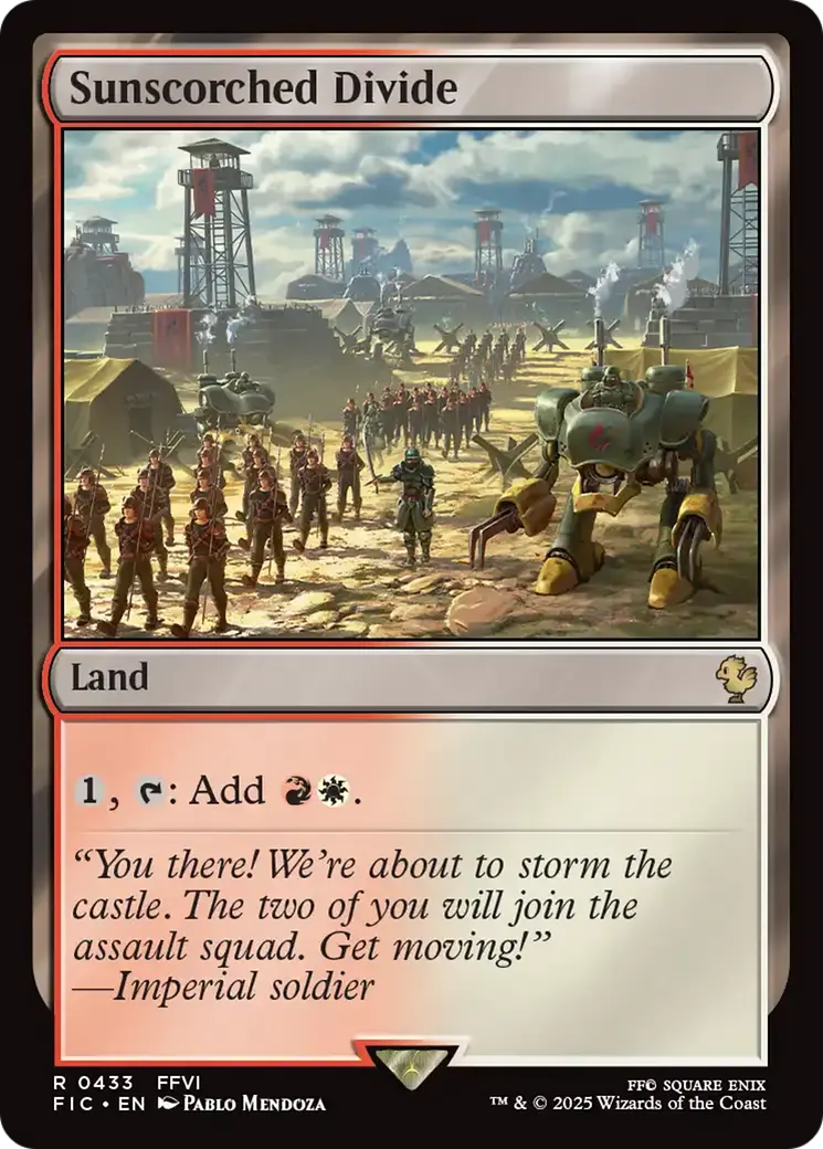 Sunscorched Divide [Final Fantasy Commander] 1