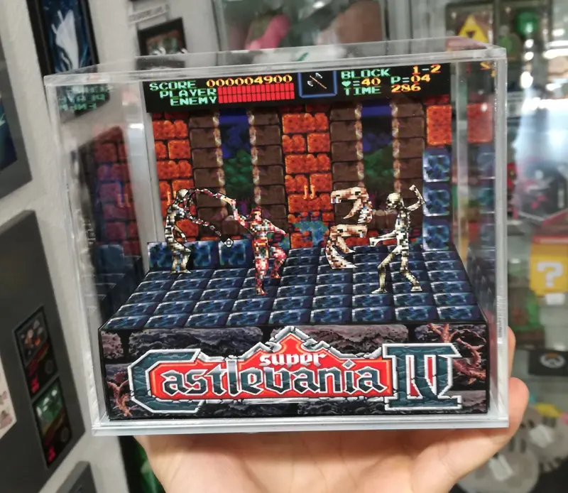 Super Castlevania Iv Cubic Diorama 2