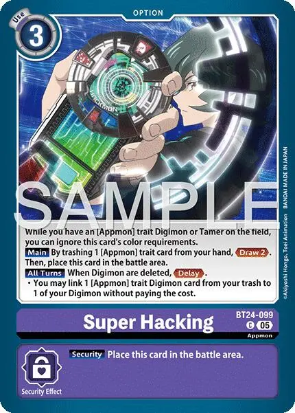 Super Hacking [Bt24-099] [Time Stranger] 1