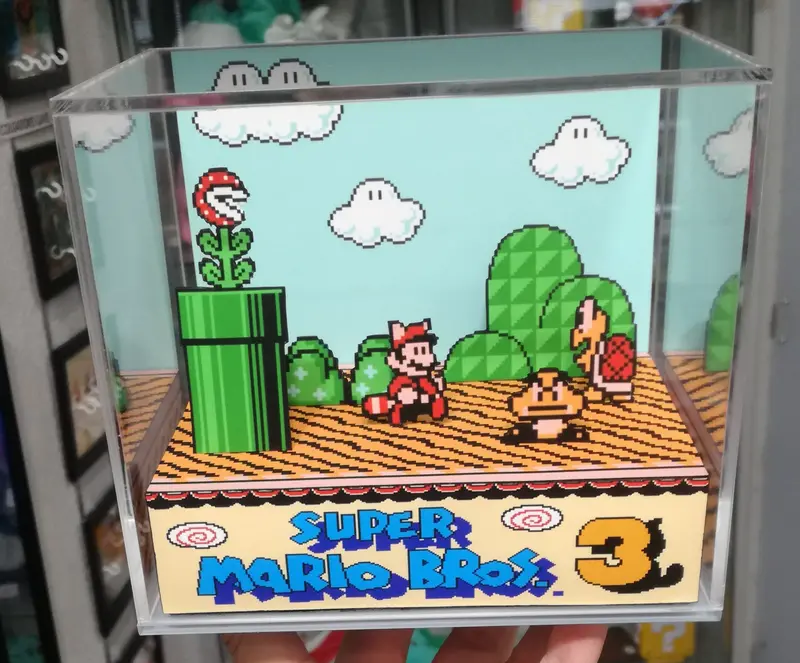 Super Mario 3 Cubic Diorama 2