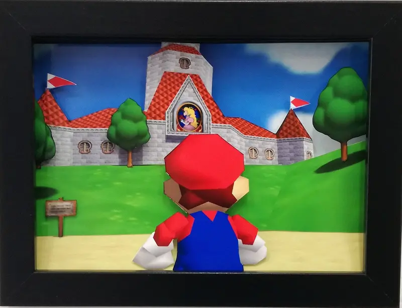 Super Mario 64 Diorama 1
