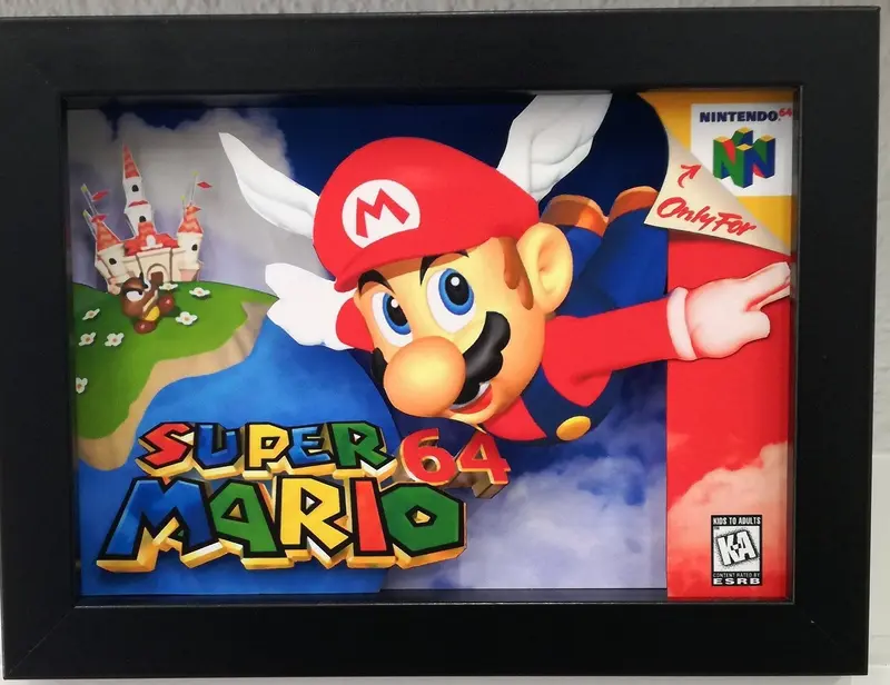 Super Mario 64 Diorama 1