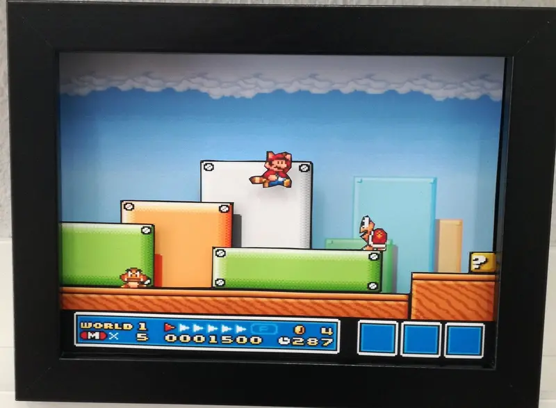 Super Mario All Stars Diorama 1