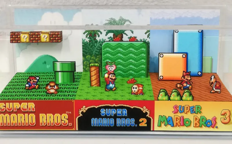 Super Mario All Stars Panoramic Cube 1