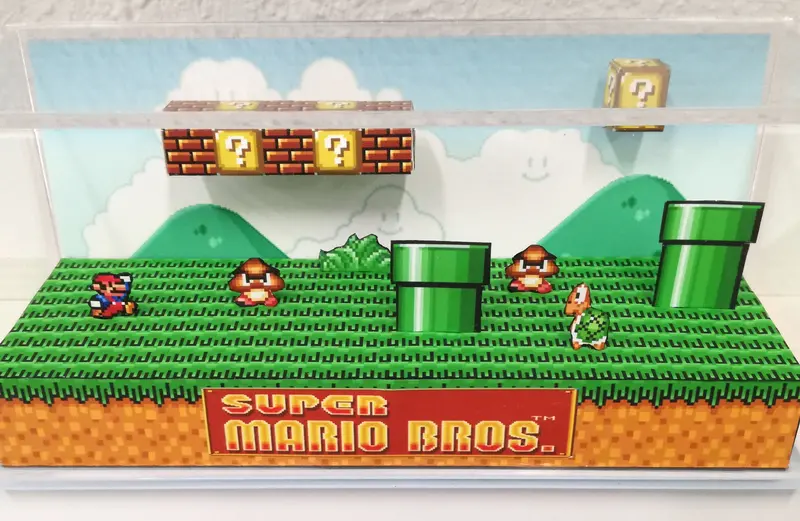 Super Mario Bros. 1  All Stars Panoramic Cube 1