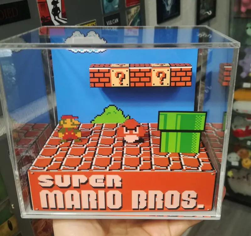 Super Mario Bros Cubic Diorama 2