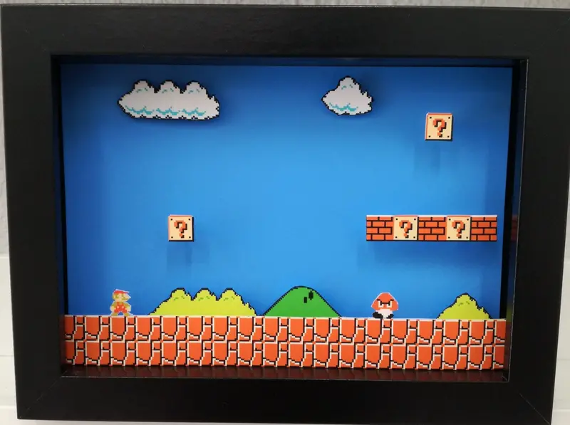 Super Mario Bros Diorama 1
