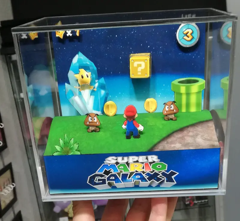 Super Mario Galaxy Cubic Diorama 2
