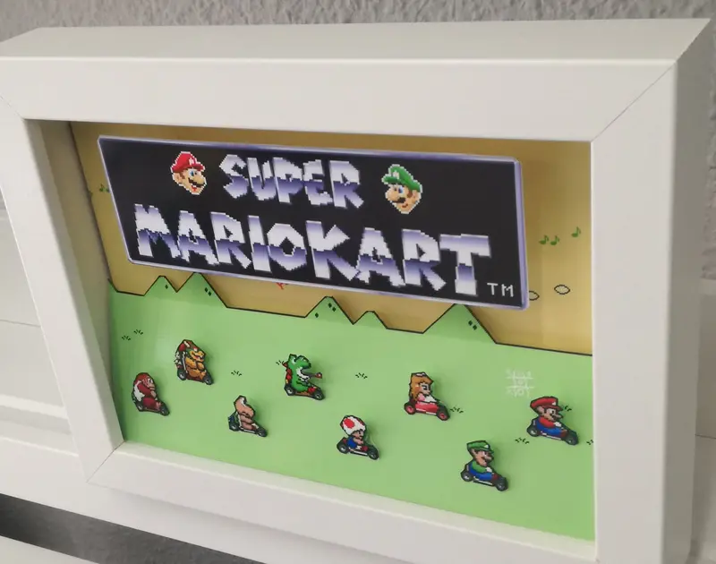 Super Mario Kart Diorama 2