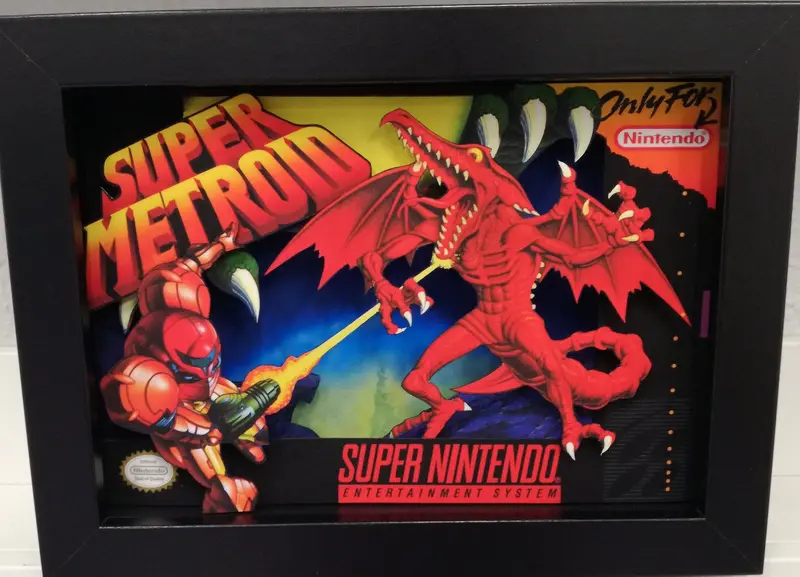 Super Metroid Cover Diorama 1