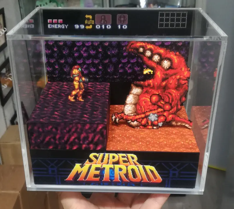 Super Metroid Cubic Diorama 2