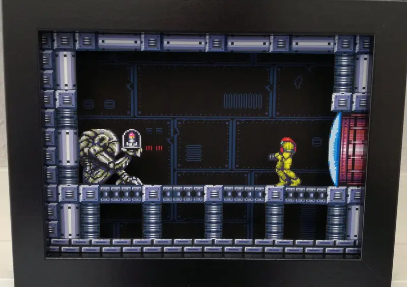 Super Metroid Diorama 1