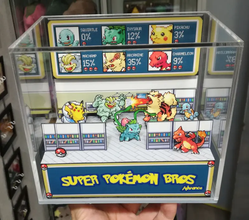 Super Pokémon Bros. Advance Cubic Diorama 2