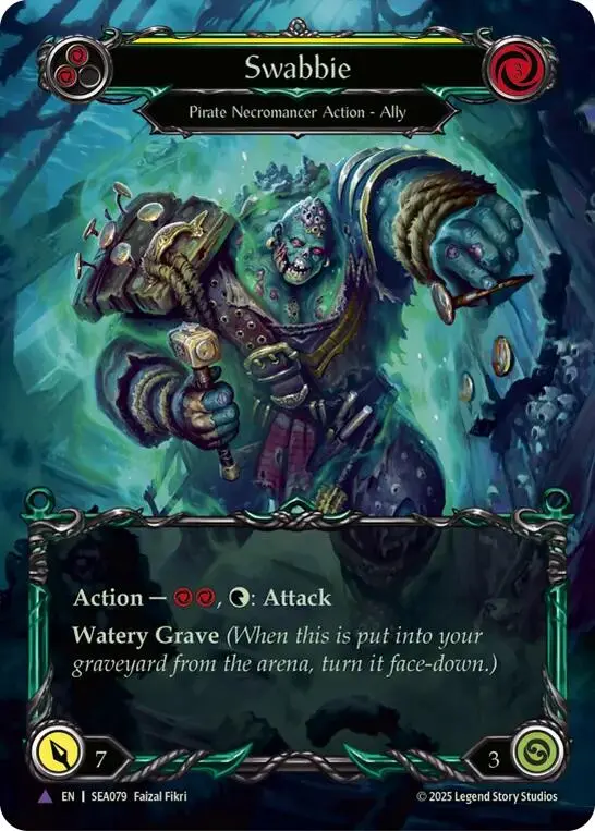 Swabbie (Marvel) [Sea079] (High Seas)  Cold Foil 1
