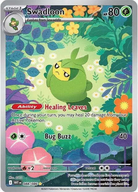 Swadloon (088/086) [Scarlet & Violet: White Flare] 1