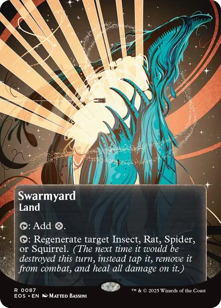 Swarmyard (0087) (Borderless) [Edge Of Eternities: Stellar Sights] 1