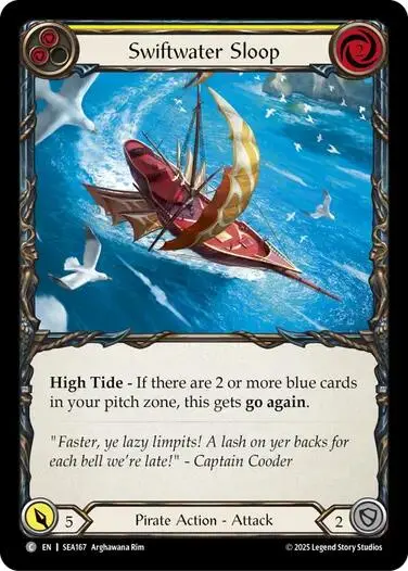 Swiftwater Sloop (Yellow) [Sea167] (High Seas) 1