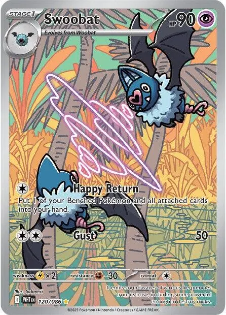 Swoobat (120/086) [Scarlet & Violet: White Flare] 1