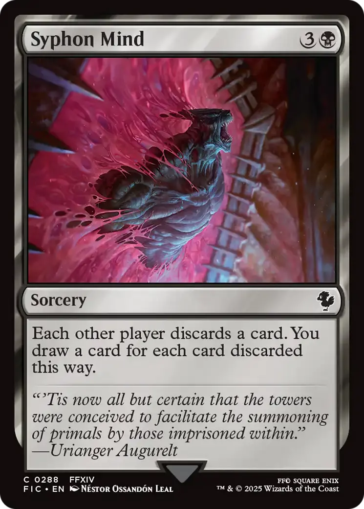 Syphon Mind [Final Fantasy Commander] 1